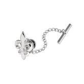 Sterling Silver Fleur De Lis Tie Tack